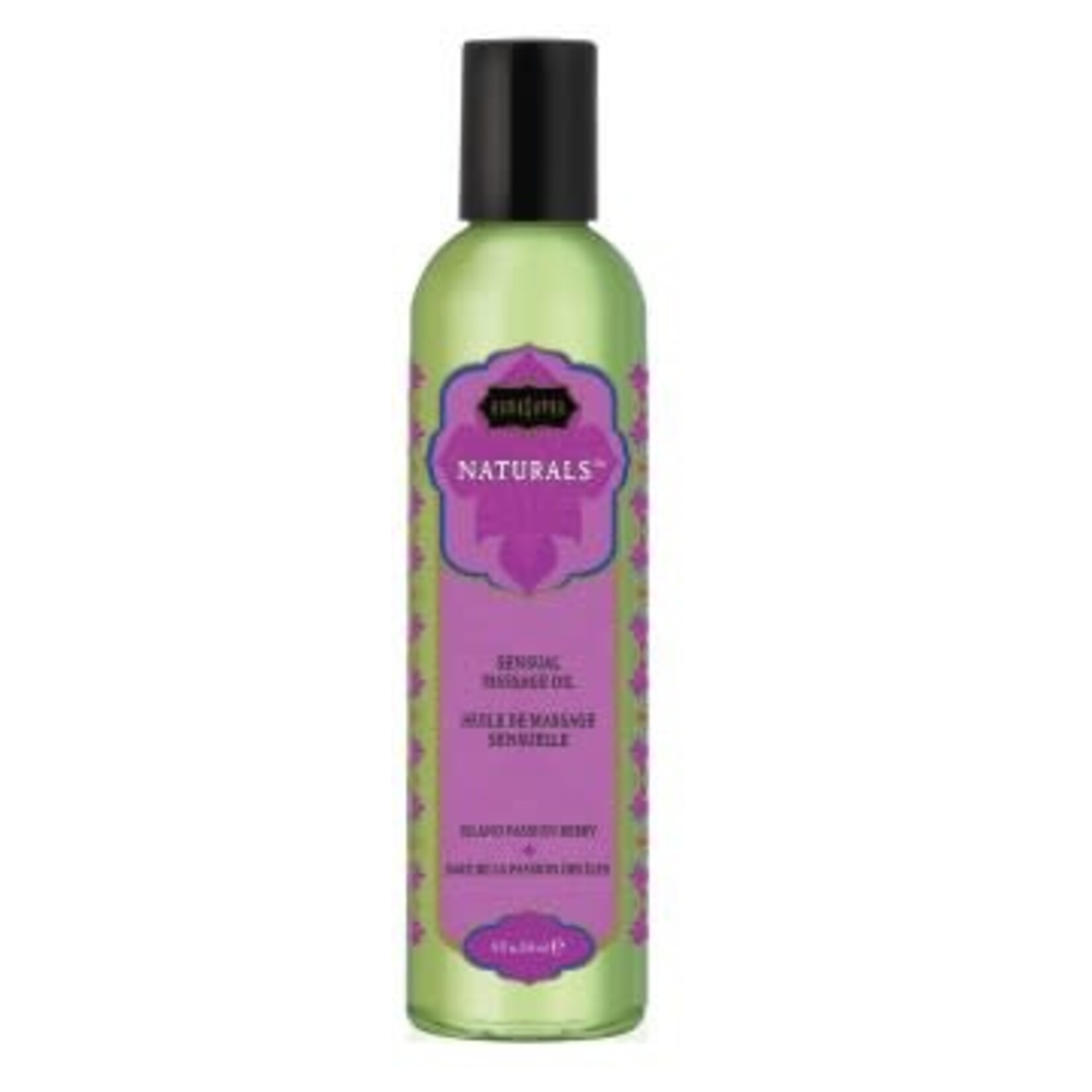 Kamasutra Naturals Massage Oil - Island Passion Berry - 8 Fl. Oz.