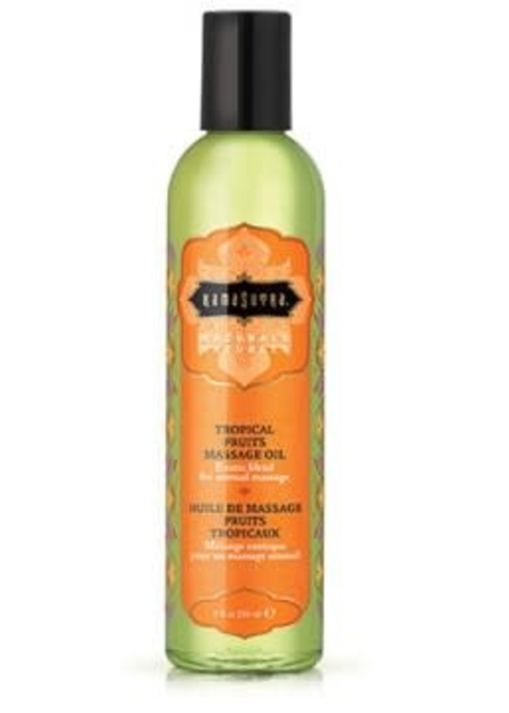 Kamasutra Naturals Massage Oil - Tropical MANGO 8 Fl Oz