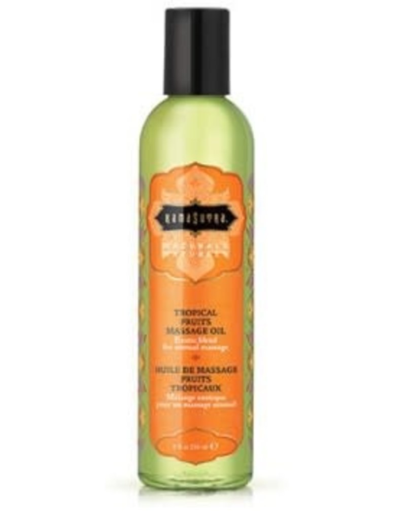 Kamasutra Naturals Massage Oil - Tropical MANGO 8 Fl Oz