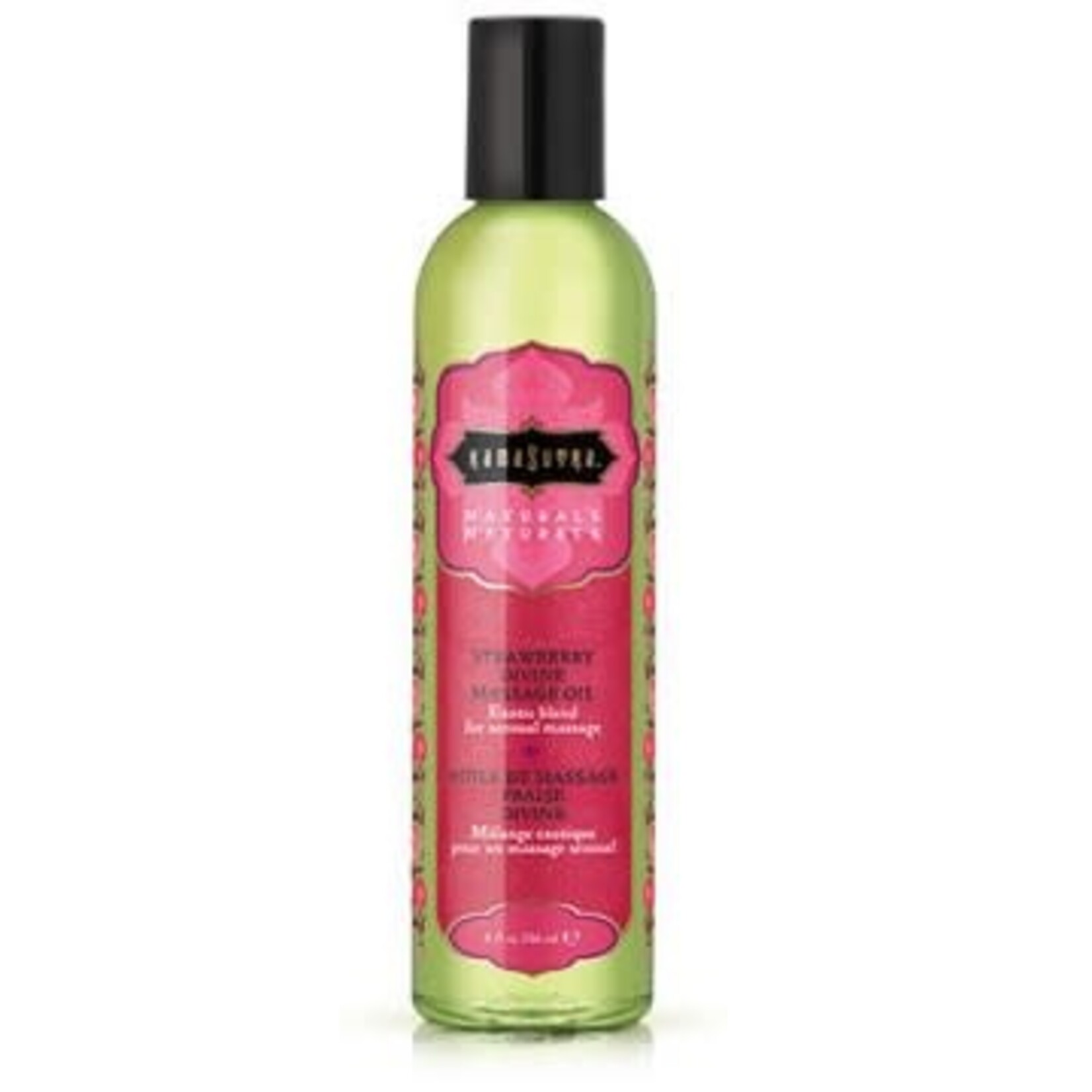 Kamasutra Naturals Massage Oil - Strawberry DREAMS 8 Fl Oz