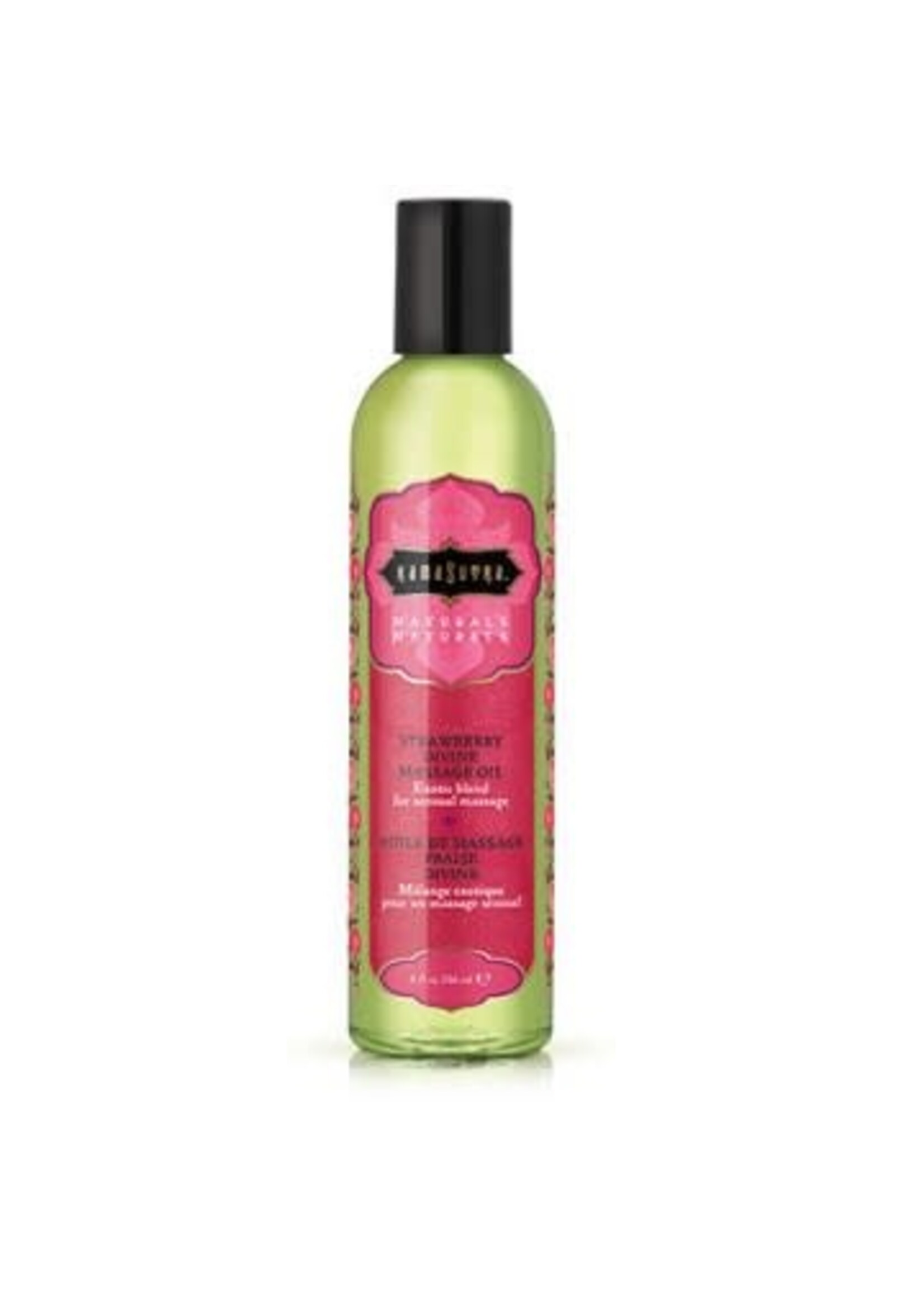 Kamasutra Naturals Massage Oil - Strawberry DREAMS 8 Fl Oz