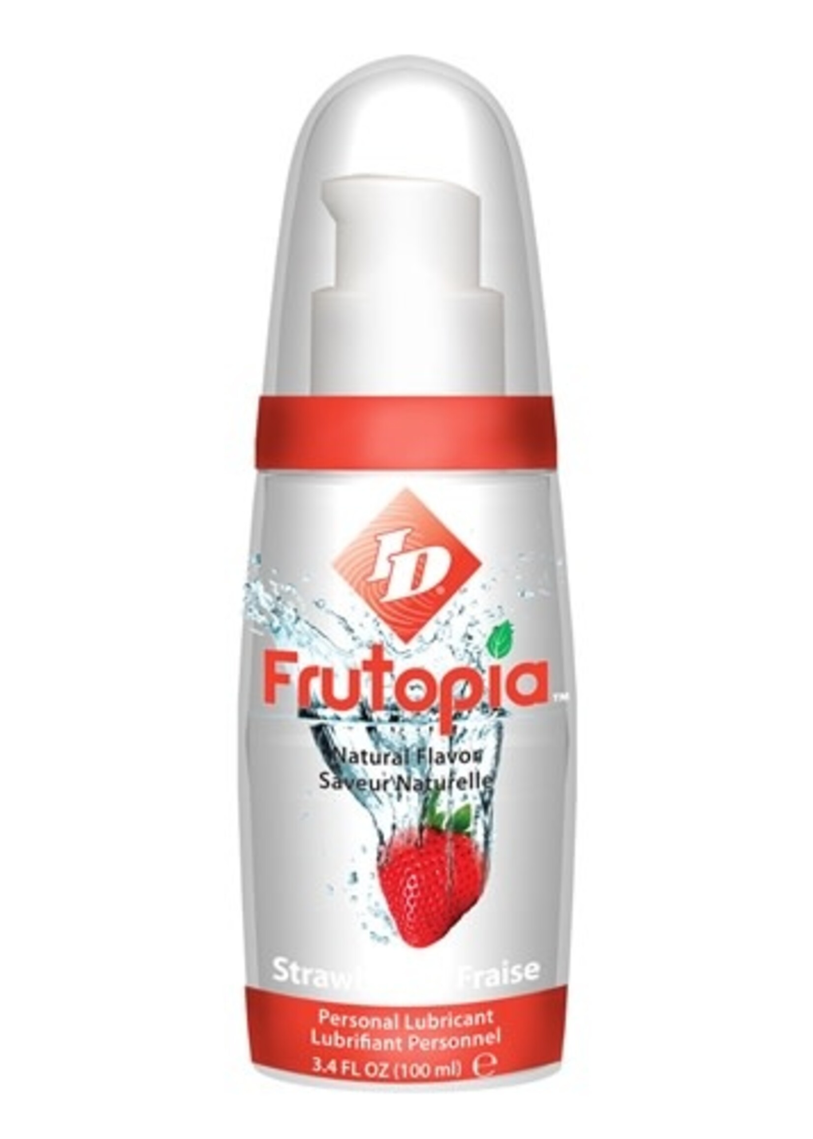 ID Lubricants ID Frutopia Natural Flavor Strawberry - 3.4 oz.
