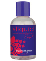 Sliquid Sliquid Swirl Lubricant - 4.2 o Bottle Strawberry Pomegranate