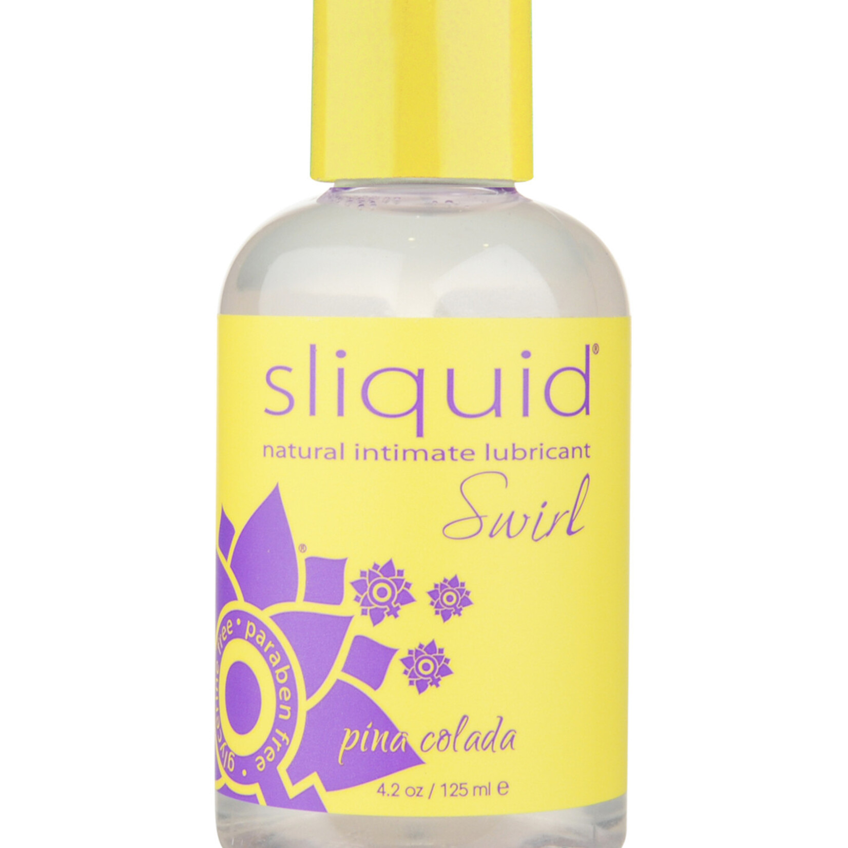 Sliquid Sliquid Swirl Lubricant - 4.2 o Bottle Pina Colada