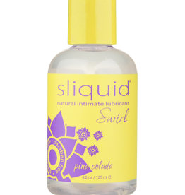 Sliquid Sliquid Swirl Lubricant - 4.2 o Bottle Pina Colada