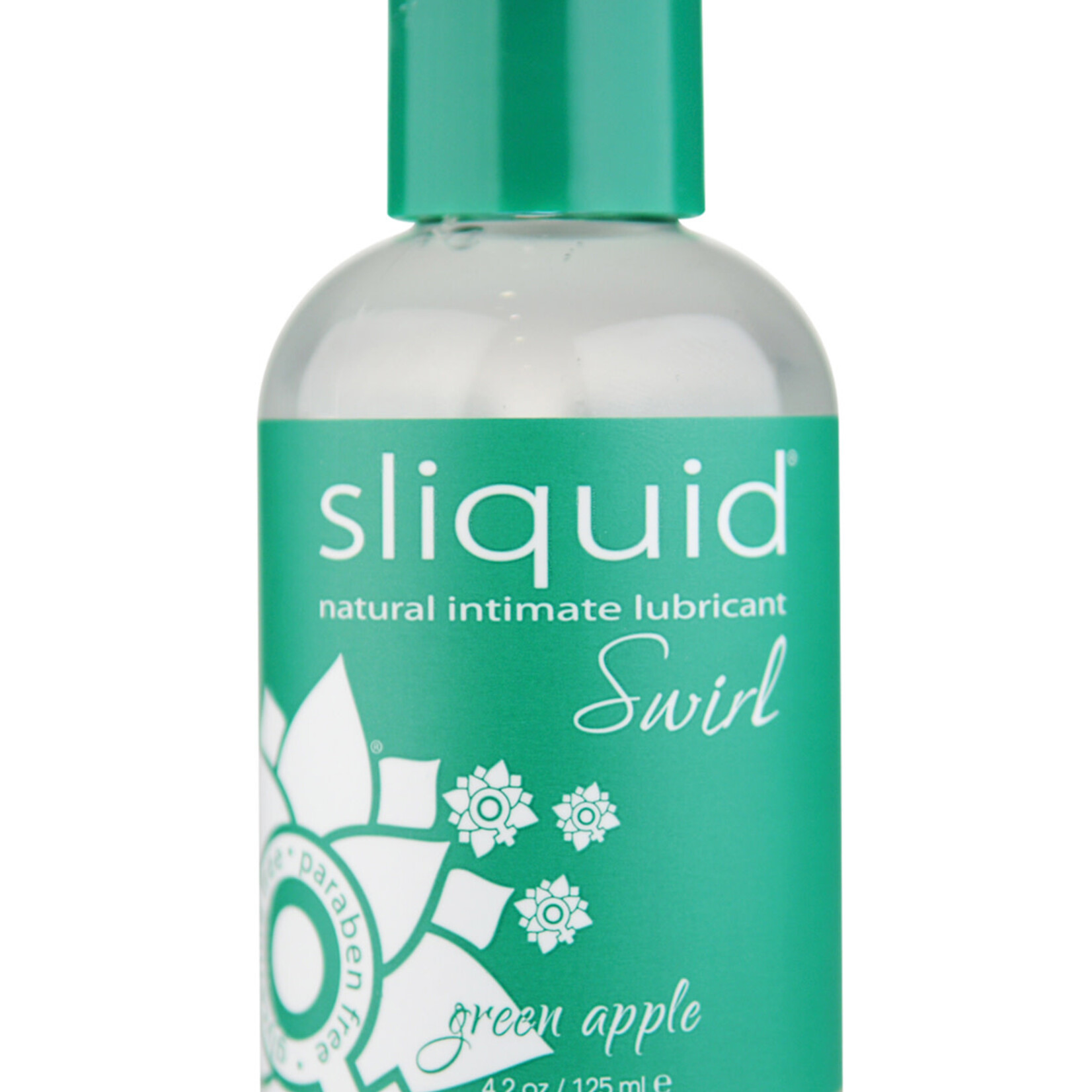 Sliquid Naturals Swirl - Green Apple - 4.2 Fl. Oz. (124 ml)
