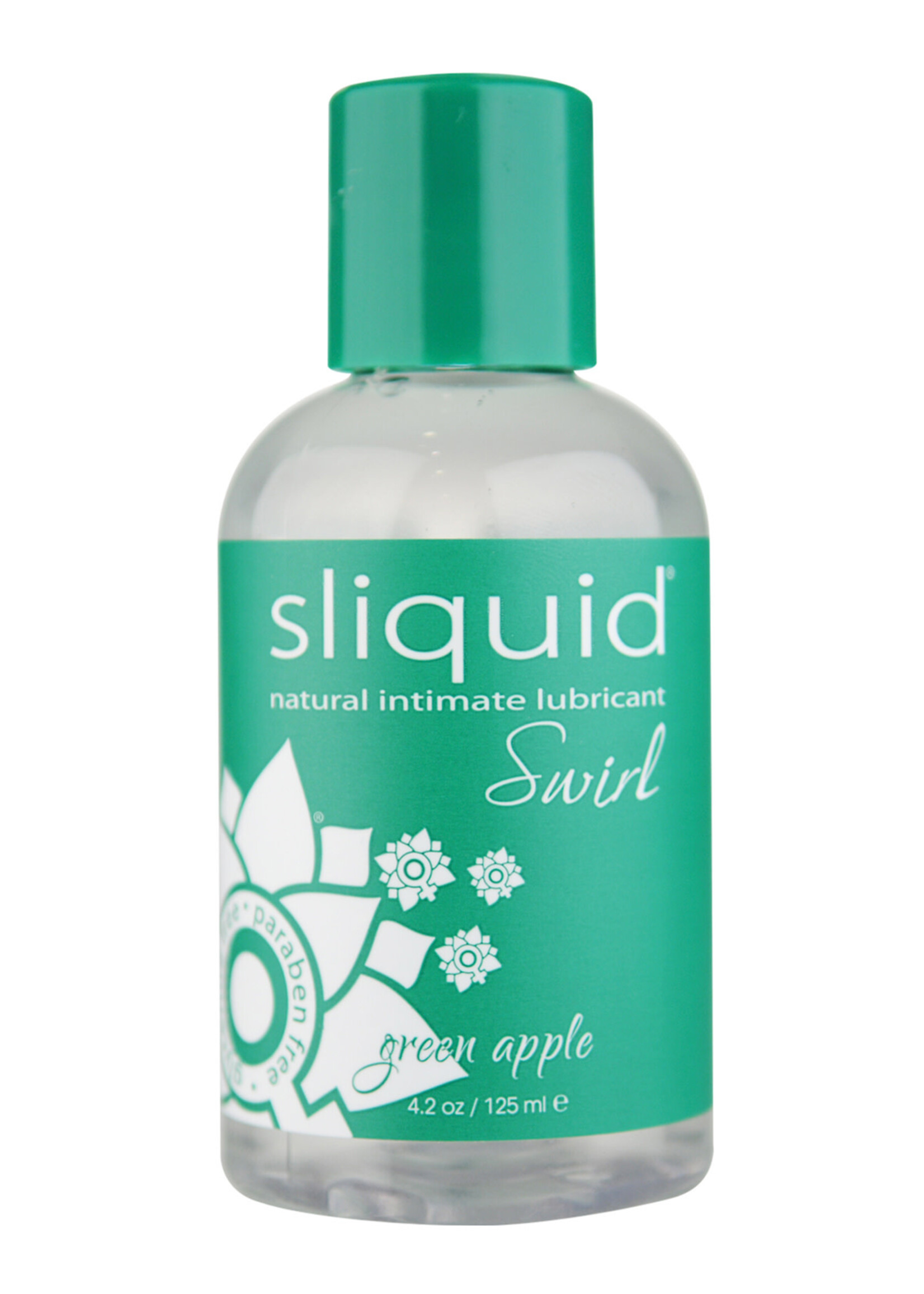 Sliquid Naturals Swirl - Green Apple - 4.2 Fl. Oz. (124 ml)
