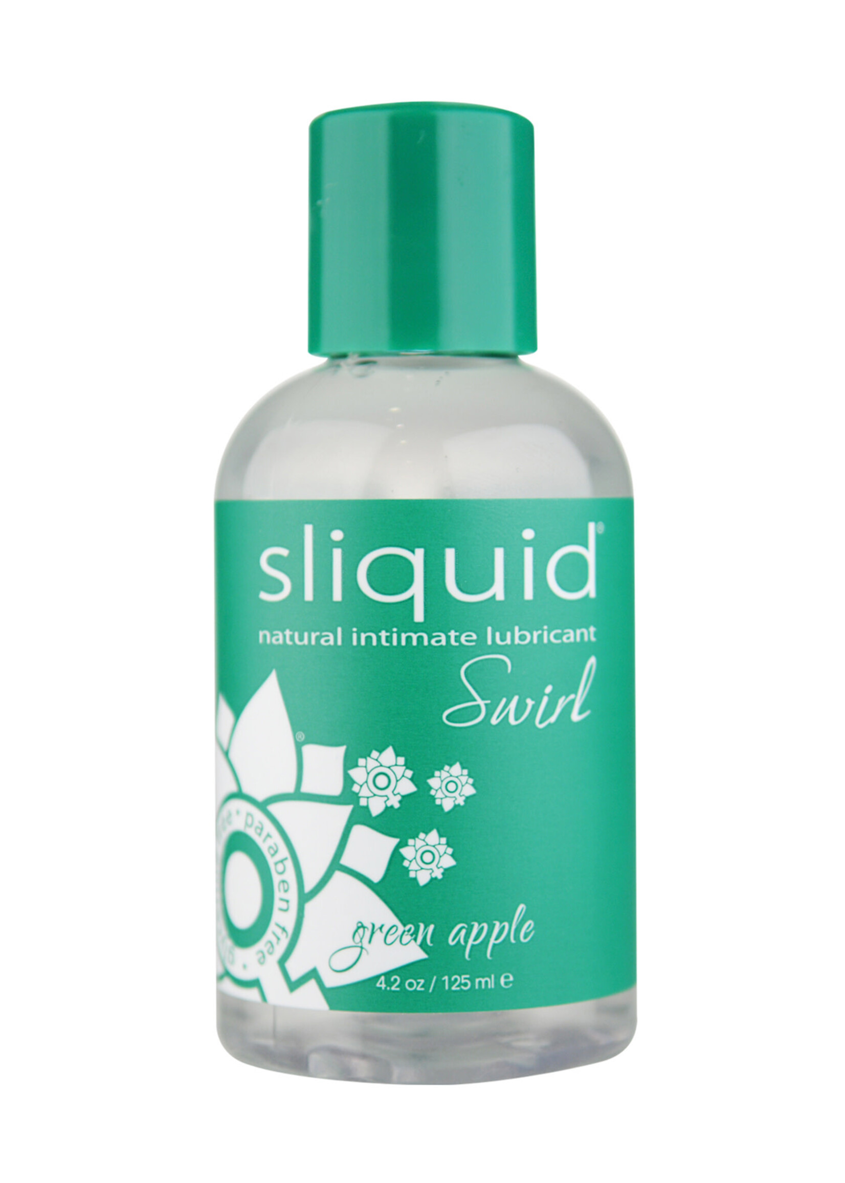 Sliquid Naturals Swirl - Green Apple - 4.2 Fl. Oz. (124 ml)