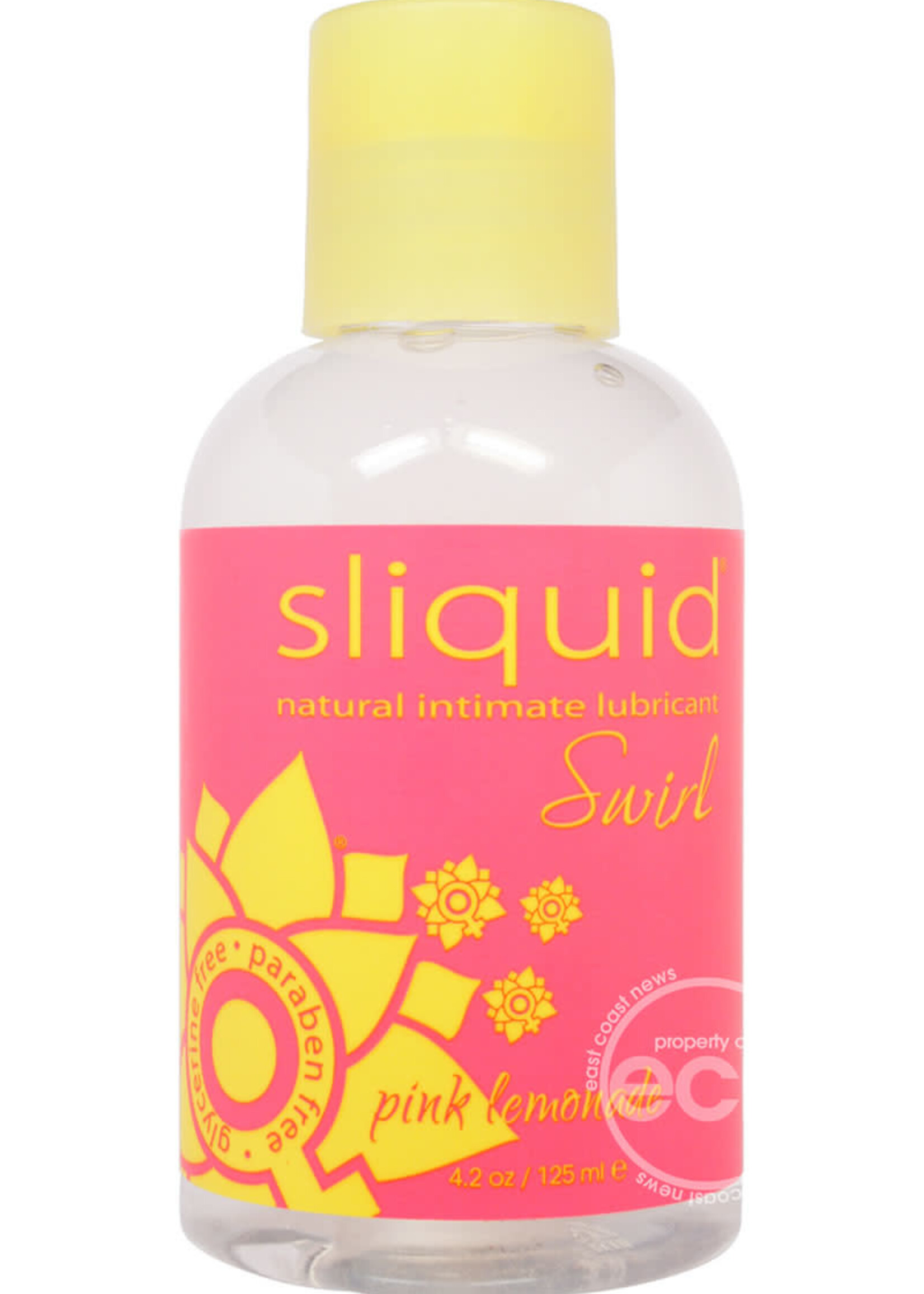 Sliquid Sliquid Swirl Water Based Lubricant Pink Lemonade 4.2 Ounce