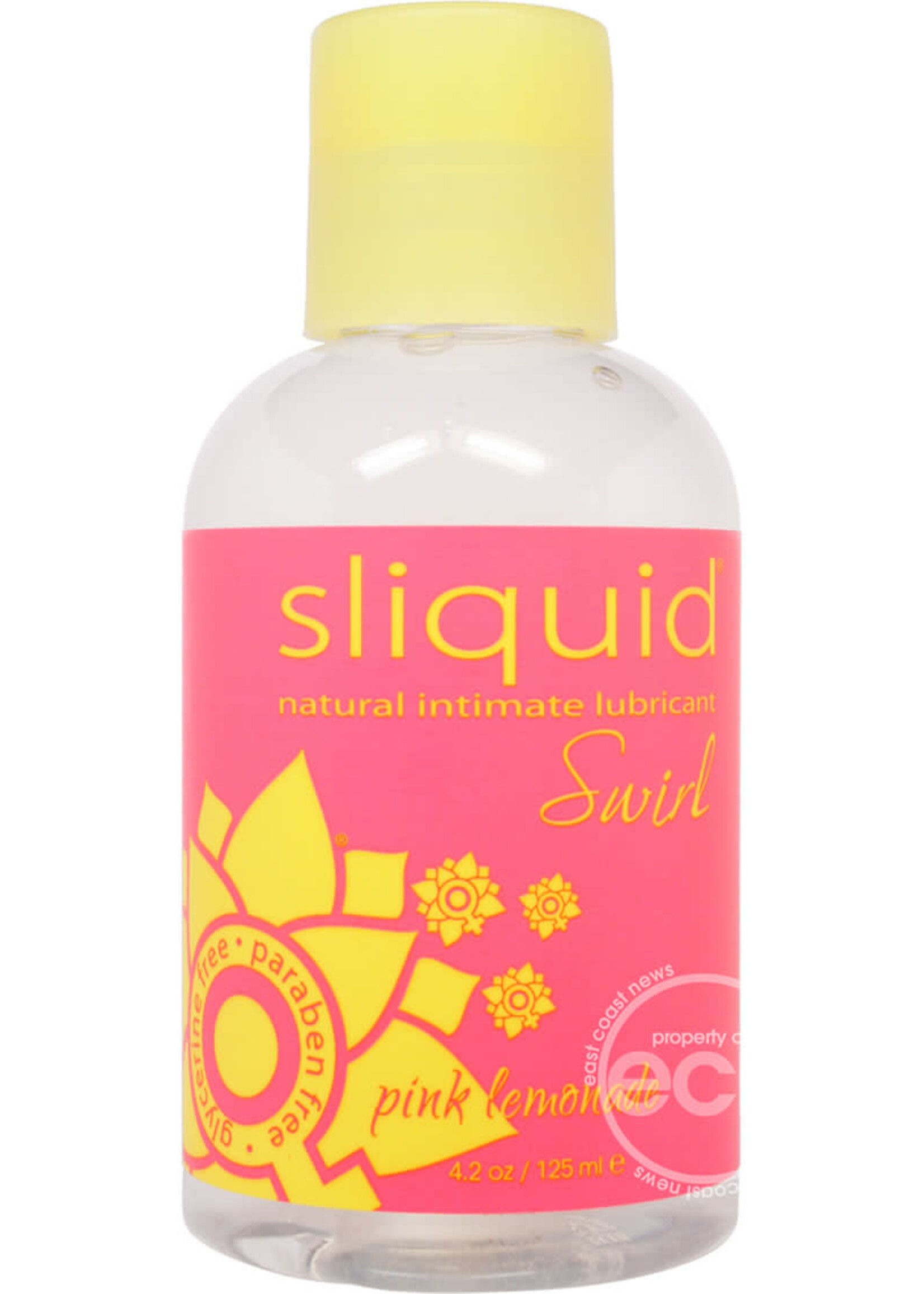 Sliquid Sliquid Swirl Water Based Lubricant Pink Lemonade 4.2 Ounce