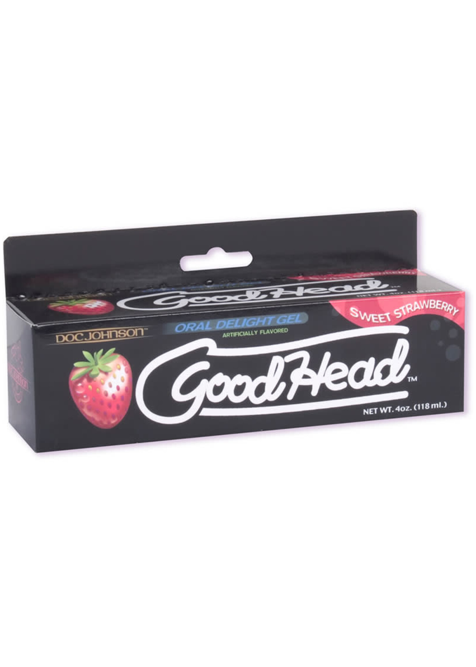 Doc Johnson Good Head Oral Delight Gel 4 oz. - Strawberry
