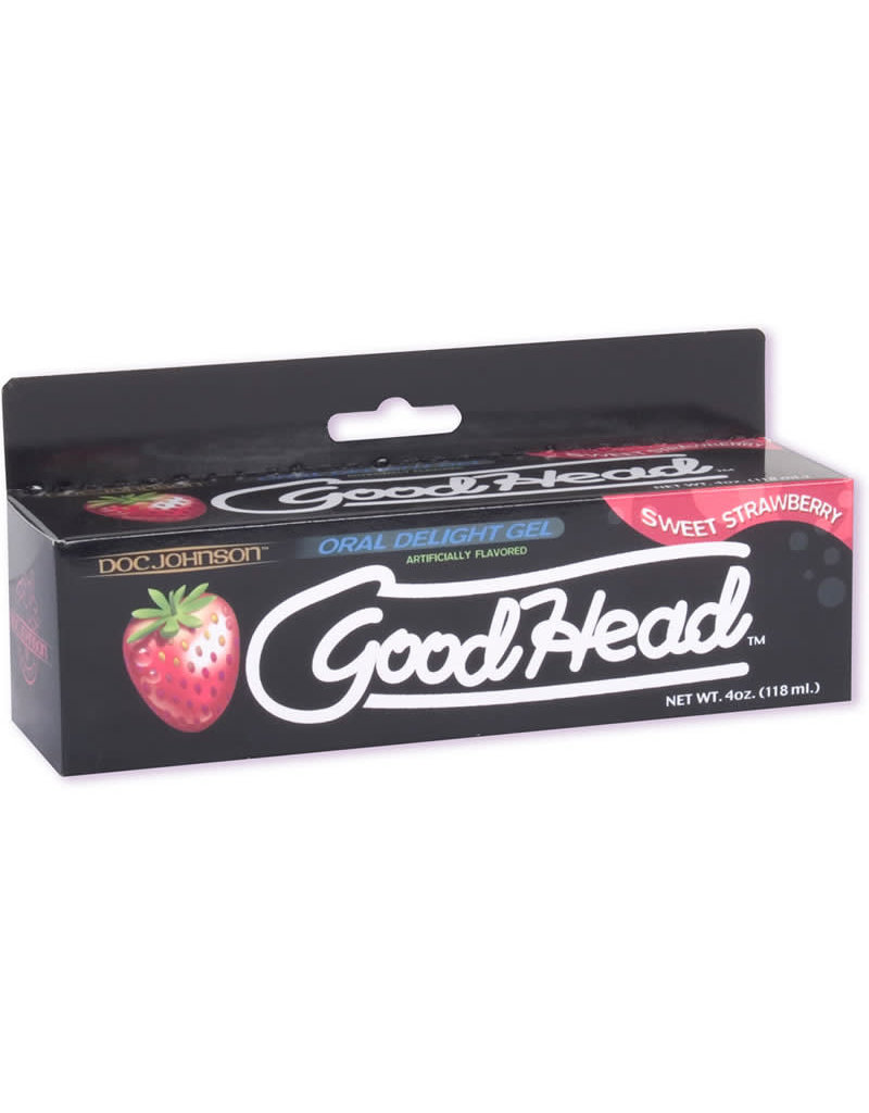 Doc Johnson Good Head Oral Delight Gel 4 oz. - Strawberry