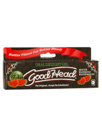 Doc Johnson Goodhead - Oral Delight Gel - Watermelon - 4 oz.
