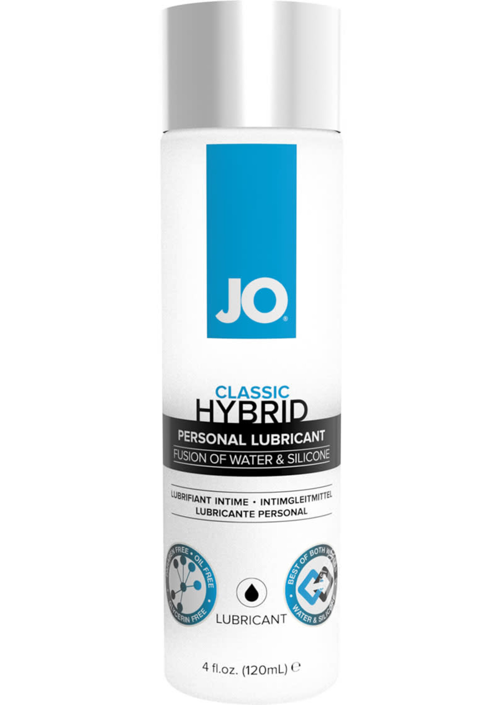System Jo Jo Hybrid Silicone And Water Based Lubricant 4 Ounce