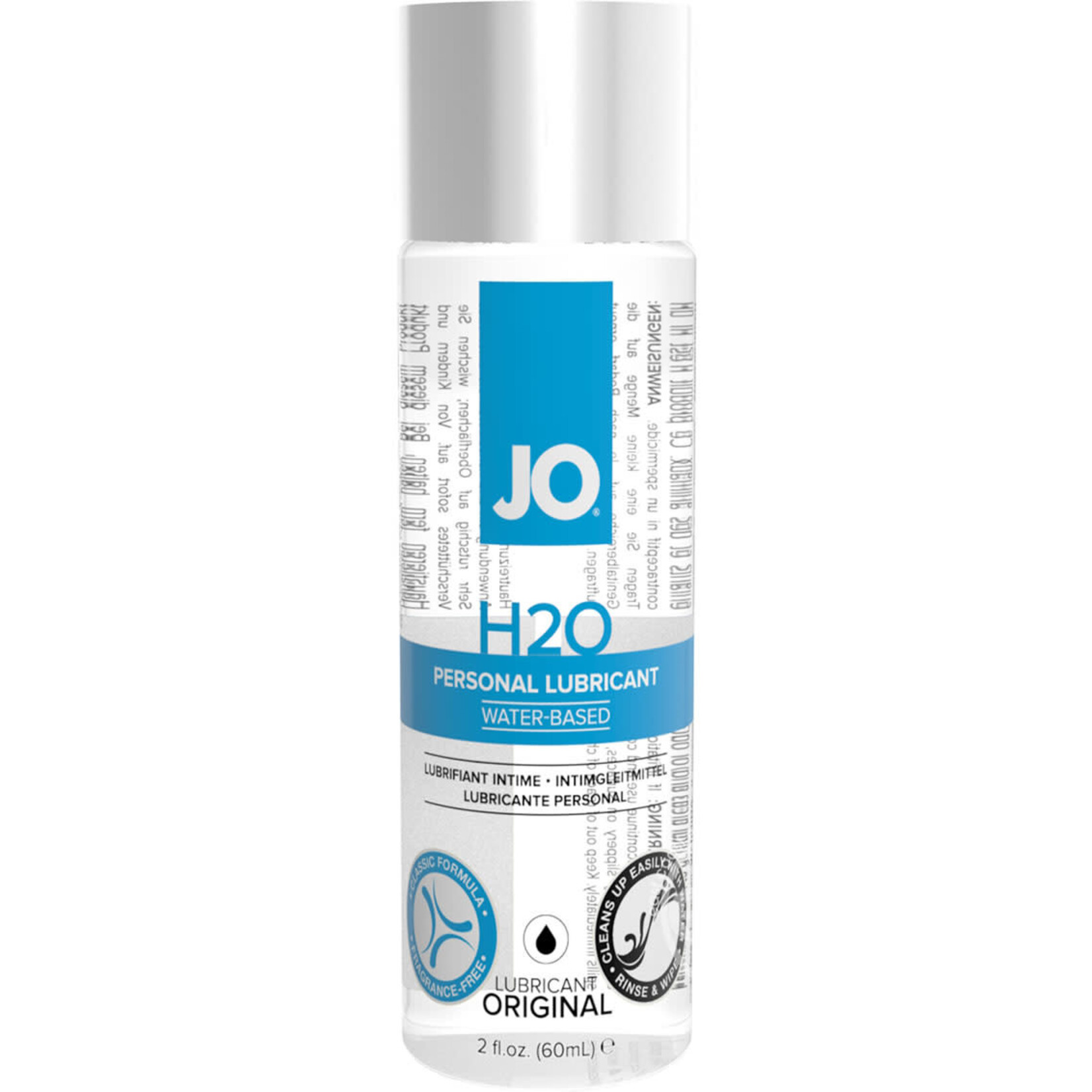 System Jo Jo H2O Water Based Personal Lubricant 1 Ounce