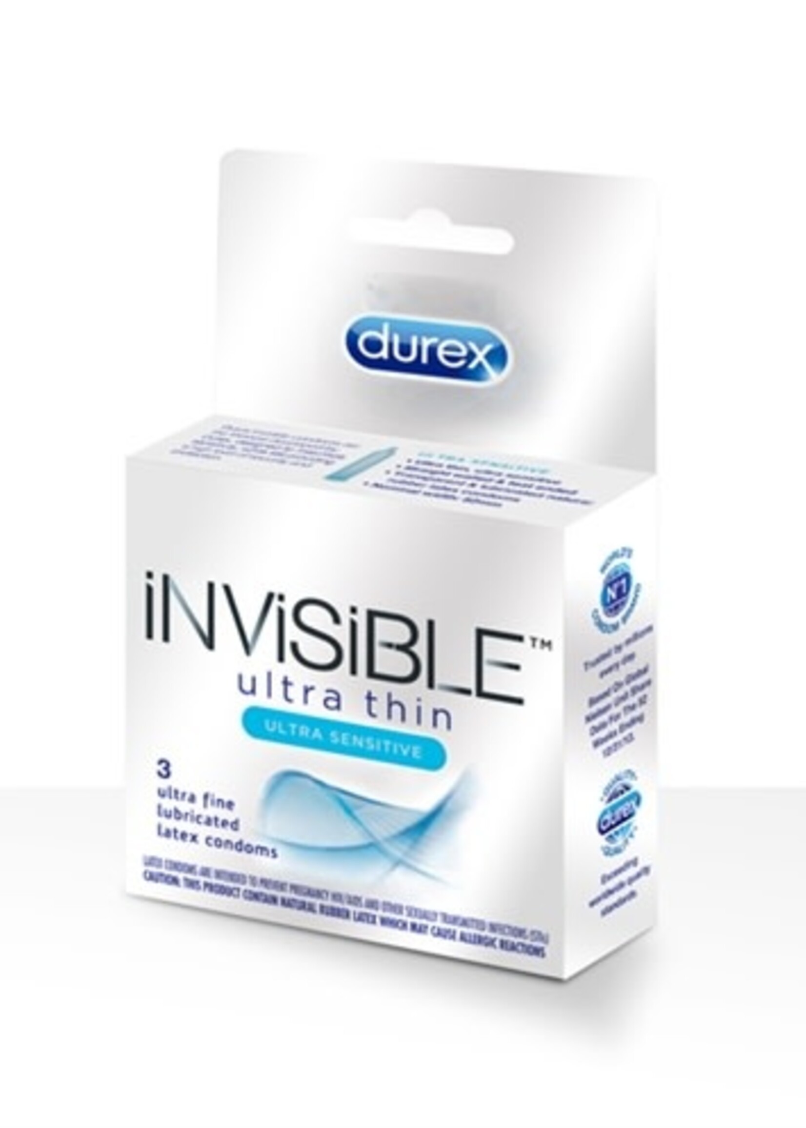 Durex Durex Invisible 3 Pack
