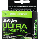 Lifestyles Lifestyles Condom Ultra Sensitive Lubricated 3 Pack