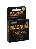 Trojan Condoms Trojan Magnum Bareskin Condoms - Pack of 3