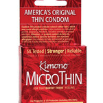 Kimono Kimono Micro Thin Condom - Box of 3