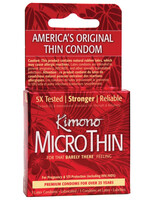 Kimono Kimono Micro Thin Condom - Box of 3