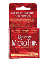 Kimono Kimono Micro Thin Condom - Box of 3