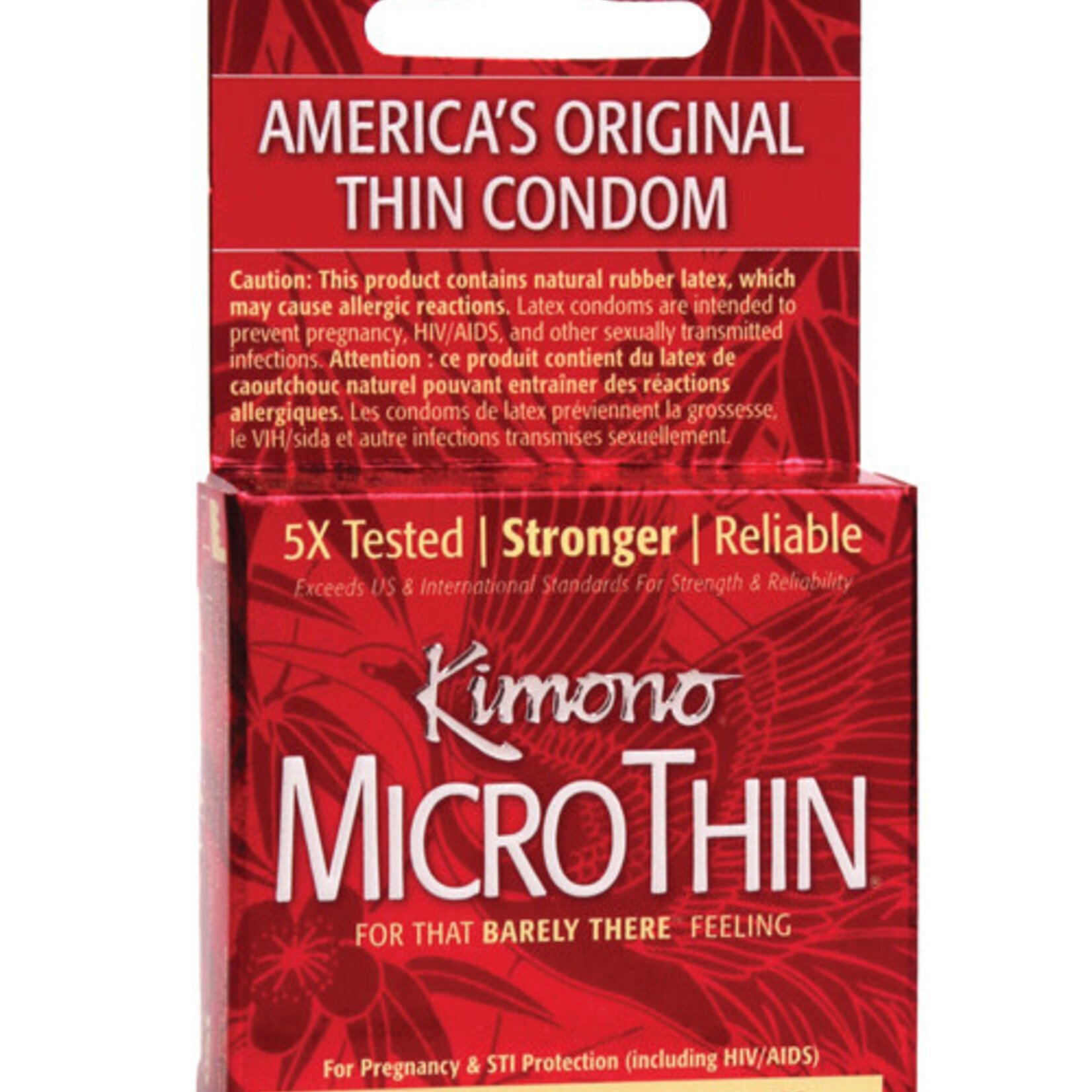 Kimono Kimono Micro Thin Condom - Box of 3