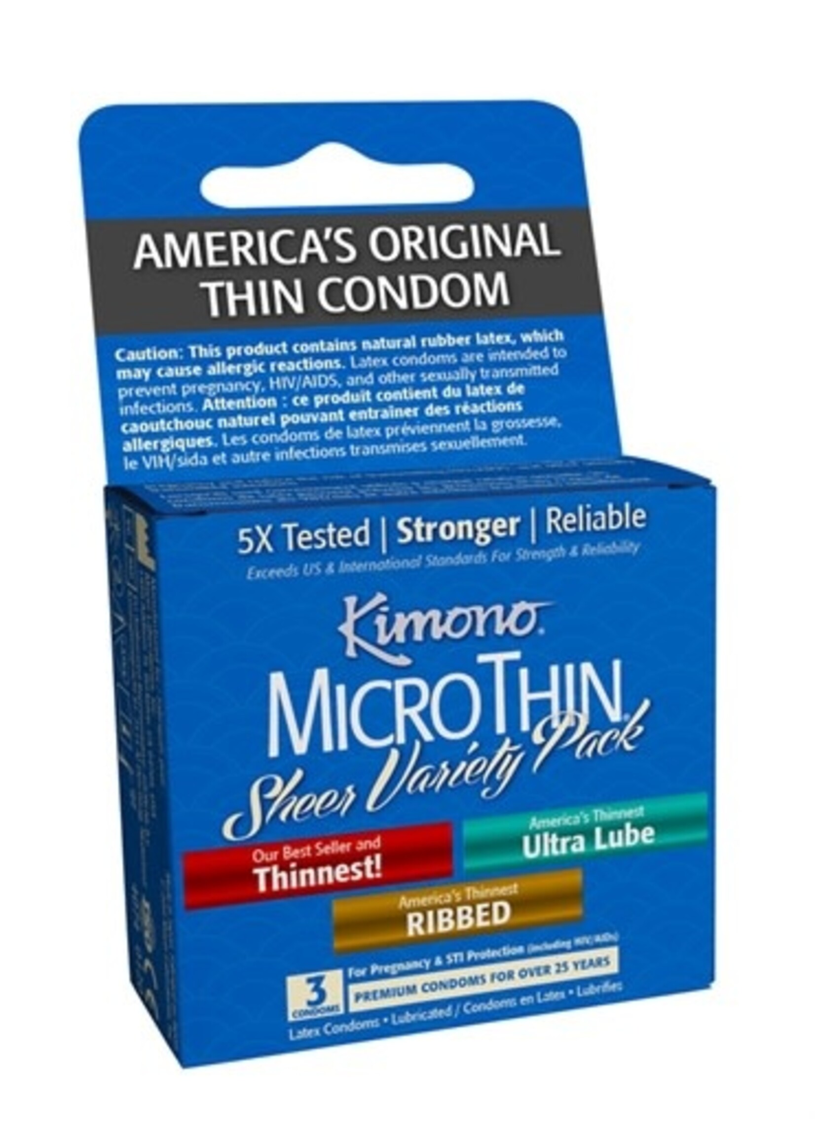 Kimono Kimono Micro Thin Variety Pack - Box of 3