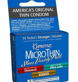 Kimono Kimono Micro Thin Variety Pack - Box of 3
