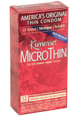 Kimono Kimono Micro Thin Condom - Box of 12