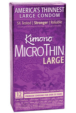 Kimono Kimono Micro Thin Large Condom - Box of 12