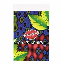 Top Cat International Latex Dental Dam - Mint