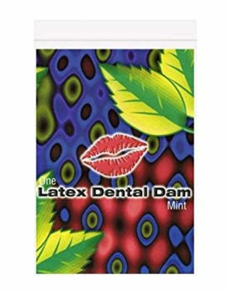 Top Cat International Latex Dental Dam - Mint