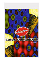Top Cat International Latex Dental Dam - Vanilla