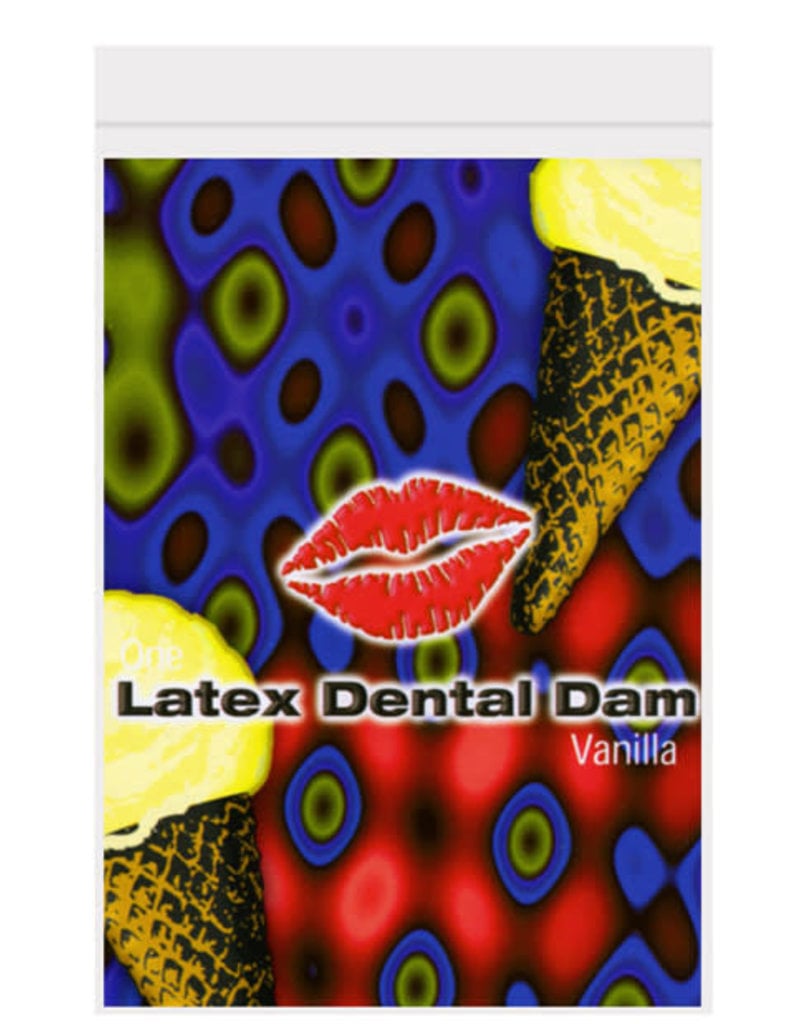 Top Cat International Latex Dental Dam - Vanilla