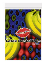 Top Cat International Latex Dental Dam - Banana