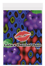 Top Cat International Latex Dental Dam - Grape