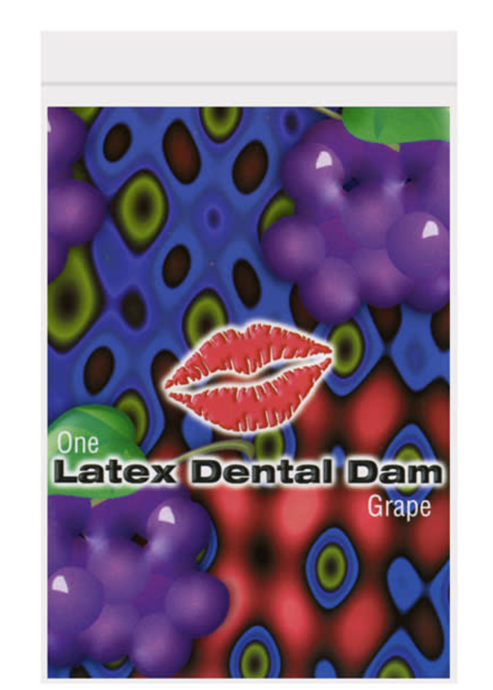 Top Cat International Latex Dental Dam - Grape