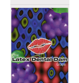 Top Cat International Latex Dental Dam - Grape