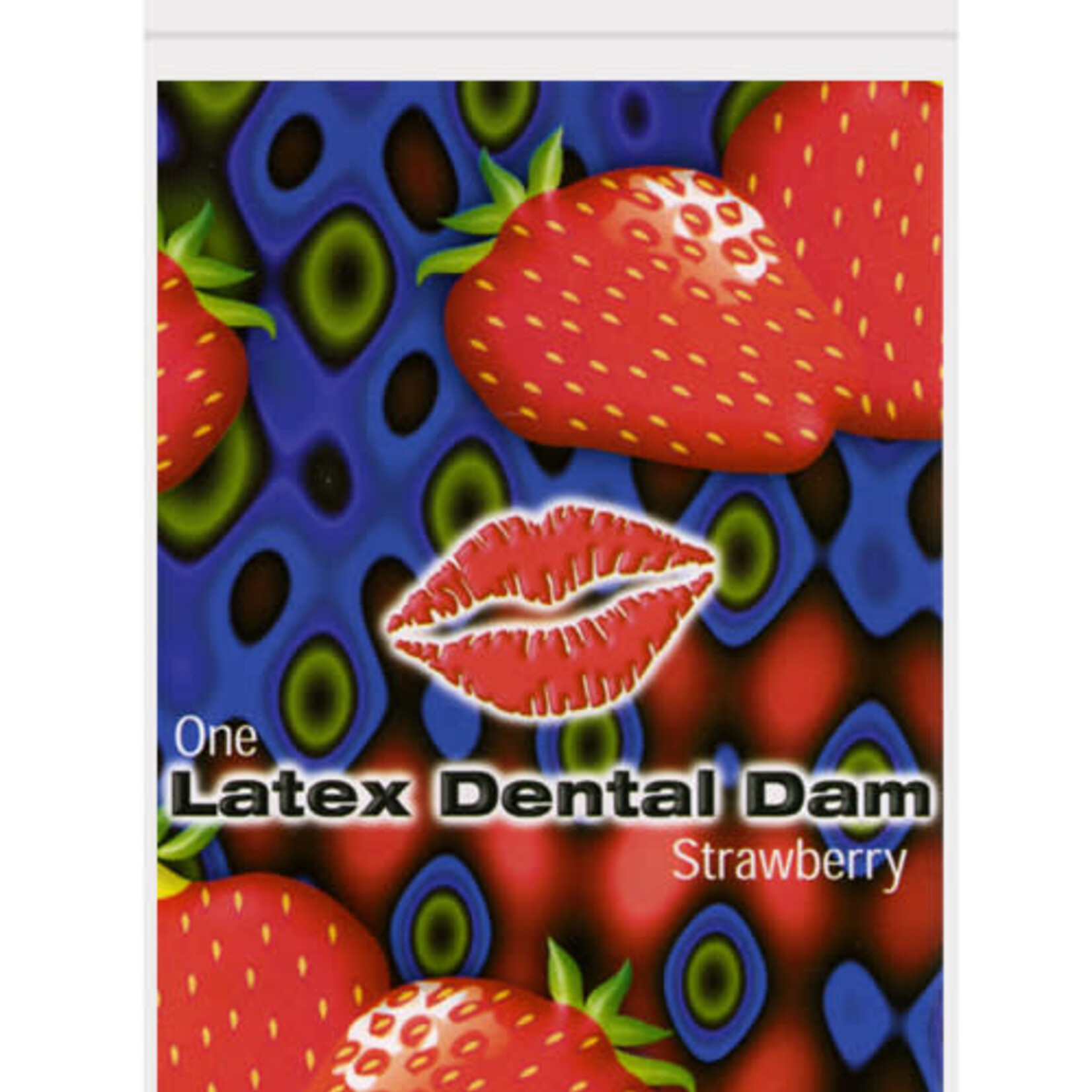 Top Cat International Latex Dental Dam - Strawberry