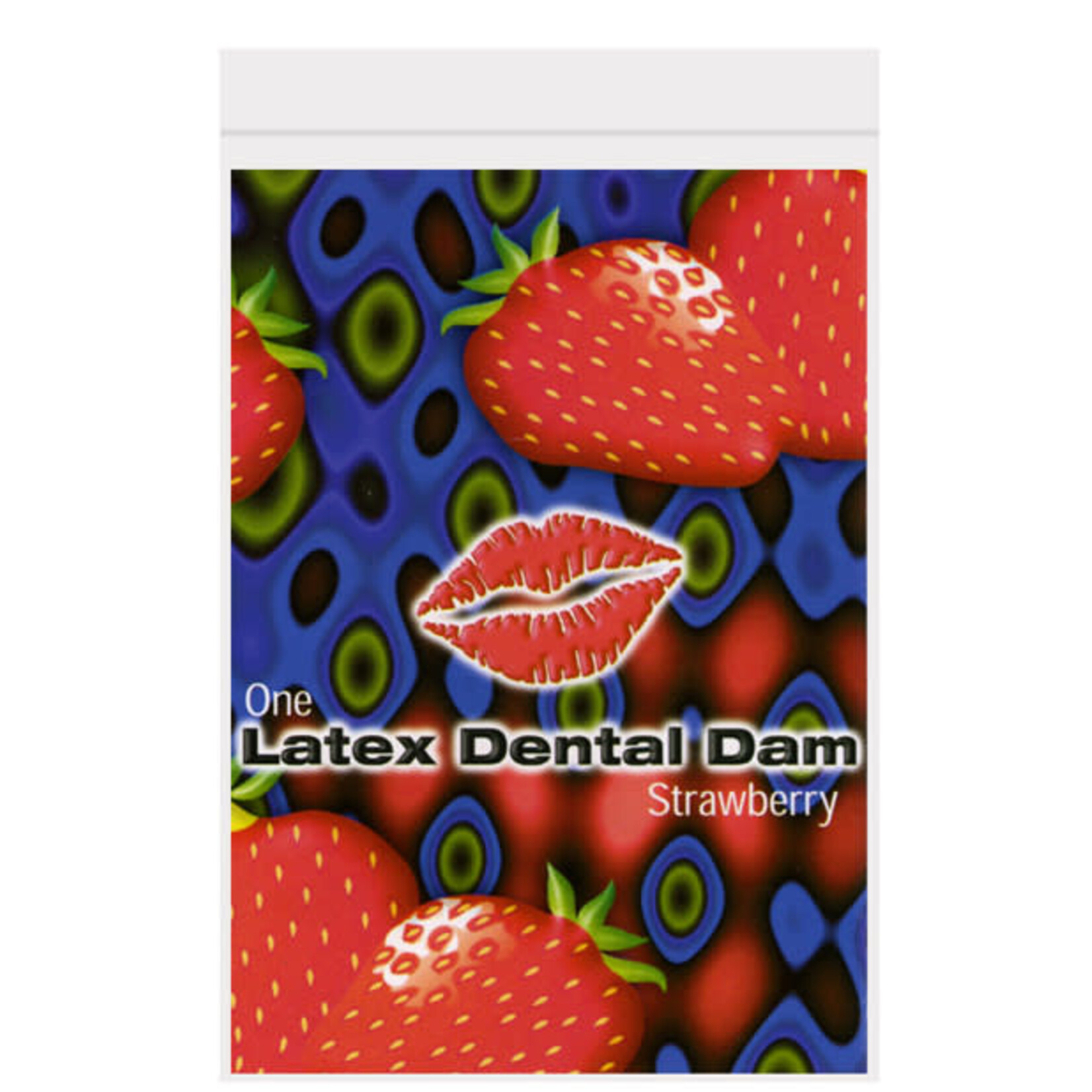 Top Cat International Latex Dental Dam - Strawberry