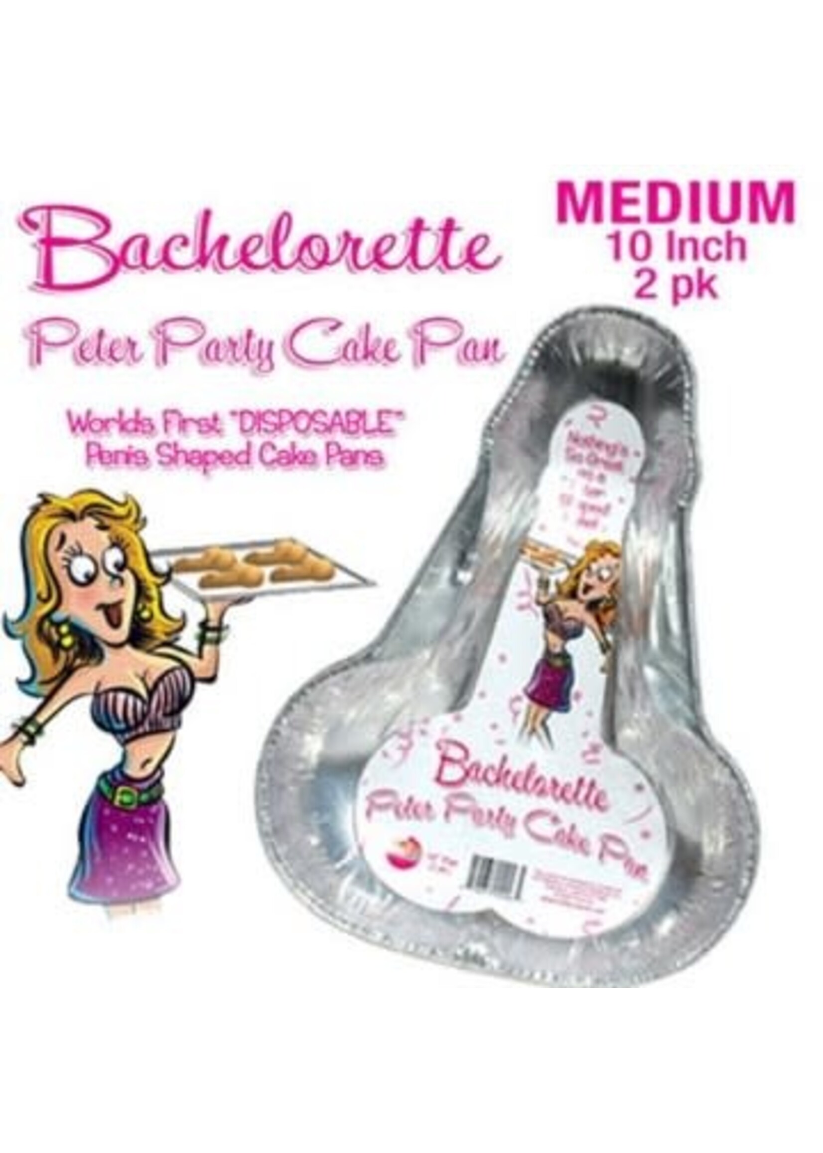 HOTT PRODUCTS Peter Party Cake Pan 2 Pack - Medium