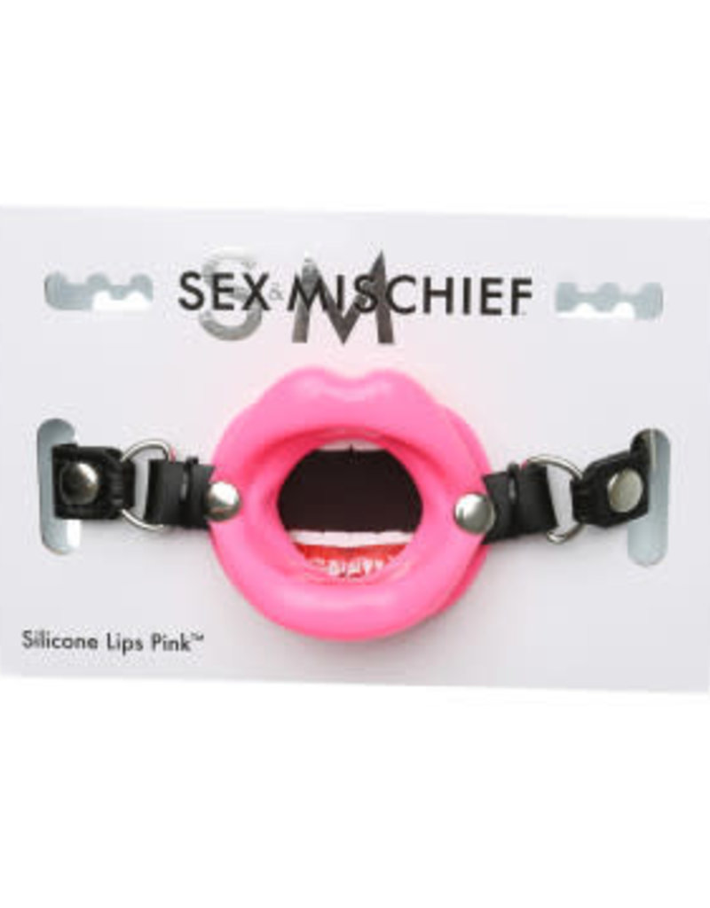 Sportsheets Sex and Mischief Silicone Lips - Pink