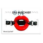 Sportsheets Sex and Mischief Silicone Lips - Red