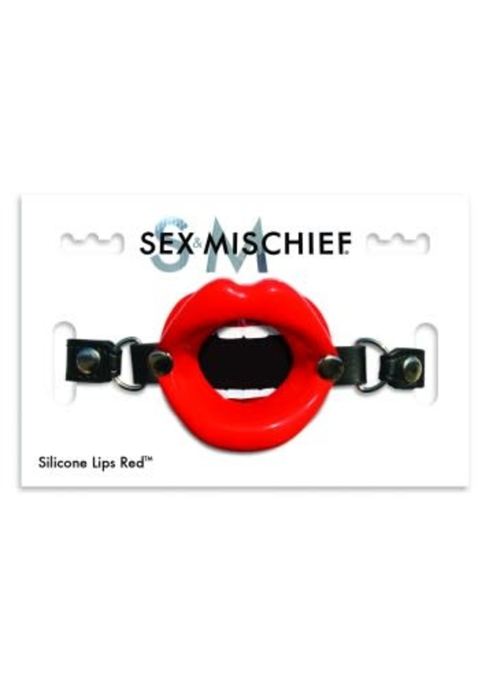 Sportsheets Sex and Mischief Silicone Lips - Red