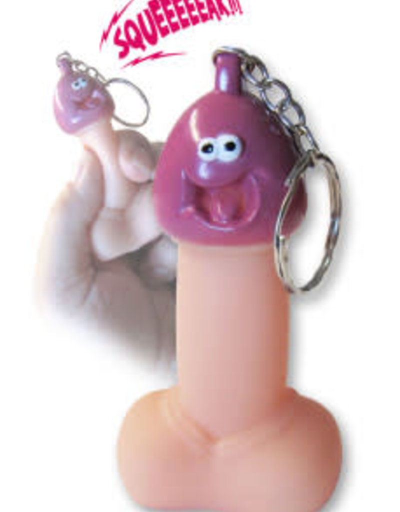 OZZE CREATIONS Squeaky Pecker Key Chain