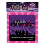 SASSI GIRL Night to Remember Standard 6.5" Napkins - Pack of 10