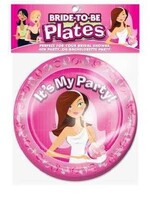 Allure Lingerie Bride-To-Be Plates - 10 Count
