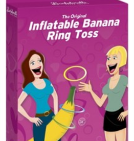 Pipedream Bachelorette Party Favors Inflatable Banana Ring Toss