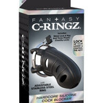 Pipedream Fantasy C-Ringz Hardcore Silicone Cock Blocker