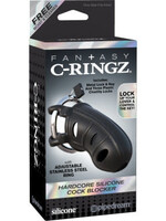 Pipedream Fantasy C-Ringz Hardcore Silicone Cock Blocker